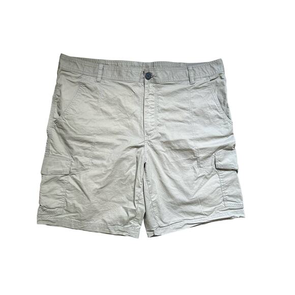 Columbia Other - Columbia Men’s 4 Pocket Hiking Cargo Shorts Khaki Beige Size 40